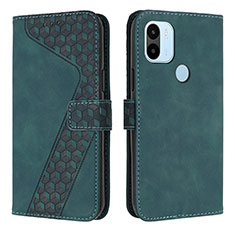 Leather Case Stands Flip Cover Holder H04X for Xiaomi Redmi A1 Plus Green