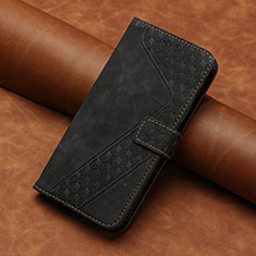 Leather Case Stands Flip Cover Holder H05X for Huawei Nova 9 Pro Black