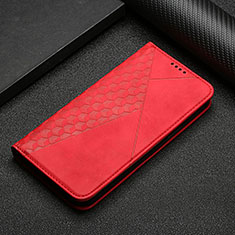 Leather Case Stands Flip Cover Holder H05X for Nothing Phone 1 Red