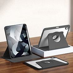 Leather Case Stands Flip Cover Holder H09 for Apple iPad 10.9 (2022) Black