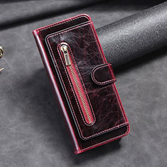 Leather Case Stands Flip Cover Holder JD1 for Samsung Galaxy Z Fold4 5G Red