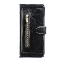 Leather Case Stands Flip Cover Holder JDK for Samsung Galaxy S20 5G Black