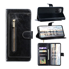 Leather Case Stands Flip Cover Holder JDK for Samsung Galaxy S20 FE 5G Black