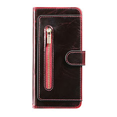 Leather Case Stands Flip Cover Holder JDK for Samsung Galaxy S20 Ultra 5G Red