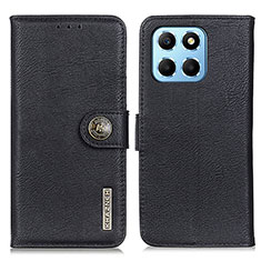 Leather Case Stands Flip Cover Holder K02Z for Huawei Honor 70 Lite 5G Black