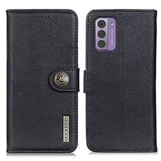 Leather Case Stands Flip Cover Holder K02Z for Nokia G310 5G Black