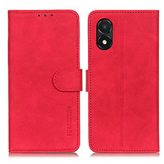 Leather Case Stands Flip Cover Holder K03Z for Huawei Honor X5 Red