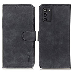 Leather Case Stands Flip Cover Holder K03Z for Nokia G100 Black