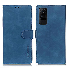 Leather Case Stands Flip Cover Holder K03Z for Xiaomi Civi 1S 5G Blue