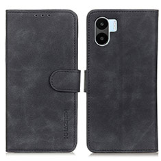 Leather Case Stands Flip Cover Holder K03Z for Xiaomi Redmi A2 Plus Black