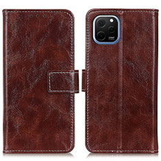Leather Case Stands Flip Cover Holder K04Z for Huawei Enjoy 50z Blue