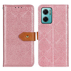 Leather Case Stands Flip Cover Holder K05Z for Xiaomi Redmi 11 Prime 5G Pink