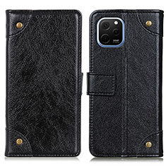 Leather Case Stands Flip Cover Holder K06Z for Huawei Enjoy 50z Black