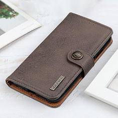 Leather Case Stands Flip Cover Holder K06Z for Xiaomi Redmi Note 13 Pro 5G Gray