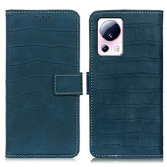 Leather Case Stands Flip Cover Holder K07Z for Xiaomi Mi 12 Lite NE 5G Green