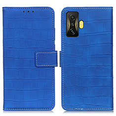 Leather Case Stands Flip Cover Holder K07Z for Xiaomi Poco F4 GT 5G Blue