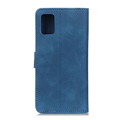 Leather Case Stands Flip Cover Holder K09Z for Oppo Find X3 Pro 5G Blue