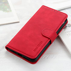 Leather Case Stands Flip Cover Holder KZ3 for Huawei Honor X5 Red