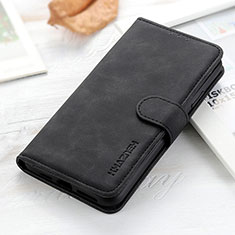 Leather Case Stands Flip Cover Holder KZ3 for Huawei Nova Y90 Black