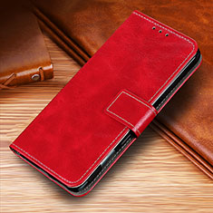 Leather Case Stands Flip Cover Holder KZ4 for Huawei Honor Magic5 Lite 5G Red