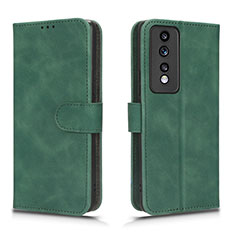 Leather Case Stands Flip Cover Holder L01Z for Huawei Honor 80 GT 5G Green
