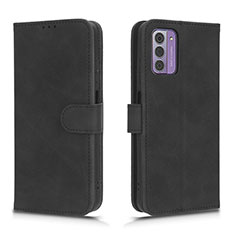 Leather Case Stands Flip Cover Holder L01Z for Nokia G310 5G Black