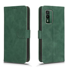 Leather Case Stands Flip Cover Holder L01Z for Nokia XR21 Green