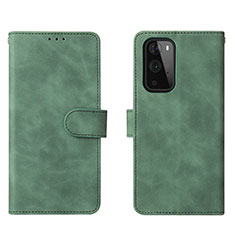 Leather Case Stands Flip Cover Holder L01Z for OnePlus 9 Pro 5G Green
