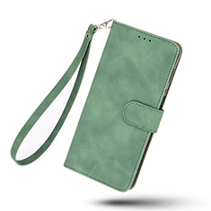 Leather Case Stands Flip Cover Holder L01Z for Realme GT Neo 3T 5G Green