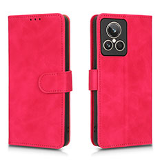 Leather Case Stands Flip Cover Holder L01Z for Realme GT2 Master Explorer Hot Pink