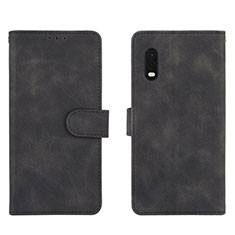 Leather Case Stands Flip Cover Holder L01Z for Samsung Galaxy XCover Pro Black