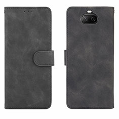 Leather Case Stands Flip Cover Holder L01Z for Sony Xperia 8 Black