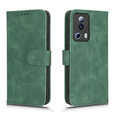 Leather Case Stands Flip Cover Holder L01Z for Xiaomi Mi 13 Lite 5G Green