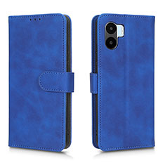 Leather Case Stands Flip Cover Holder L01Z for Xiaomi Redmi A1 Blue