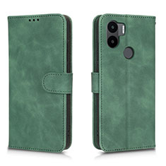 Leather Case Stands Flip Cover Holder L01Z for Xiaomi Redmi A1 Plus Green