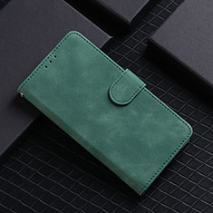 Leather Case Stands Flip Cover Holder L02 for Xiaomi Mi 12 Ultra 5G Green