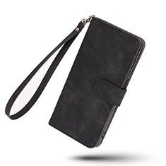 Leather Case Stands Flip Cover Holder L02Z for Nothing Phone 1 Black