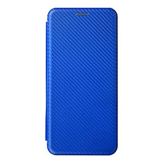 Leather Case Stands Flip Cover Holder L02Z for Samsung Galaxy M33 5G Blue