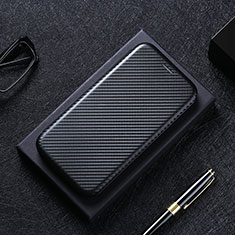 Leather Case Stands Flip Cover Holder L02Z for Xiaomi Redmi K30S 5G Black