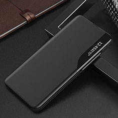Leather Case Stands Flip Cover Holder L03 for Oppo Reno8 Pro 5G Black