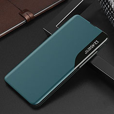 Leather Case Stands Flip Cover Holder L03 for Oppo Reno9 Pro 5G Green