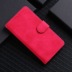 Leather Case Stands Flip Cover Holder L03Z for Realme 9 5G Hot Pink