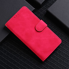 Leather Case Stands Flip Cover Holder L03Z for Realme GT Neo2 5G Hot Pink