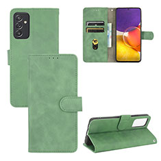 Leather Case Stands Flip Cover Holder L03Z for Samsung Galaxy A05s Green