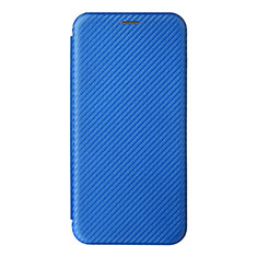 Leather Case Stands Flip Cover Holder L04Z for Realme Q5 5G Blue