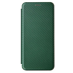 Leather Case Stands Flip Cover Holder L04Z for Samsung Galaxy M62 4G Green
