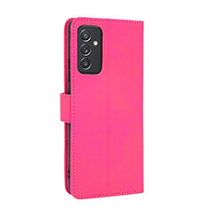 Leather Case Stands Flip Cover Holder L05Z for Samsung Galaxy A05s Hot Pink