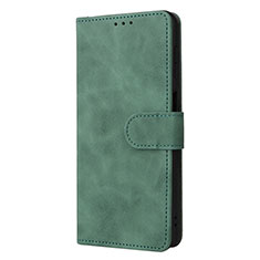 Leather Case Stands Flip Cover Holder L05Z for Samsung Galaxy F23 5G Green