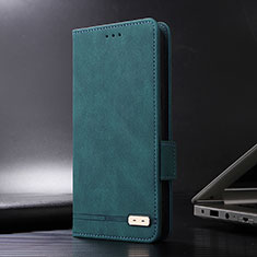 Leather Case Stands Flip Cover Holder L06Z for Huawei Mate 60 Pro+ Plus Green
