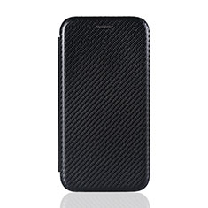 Leather Case Stands Flip Cover Holder L06Z for Samsung Galaxy A20 SC-02M SCV46 Black